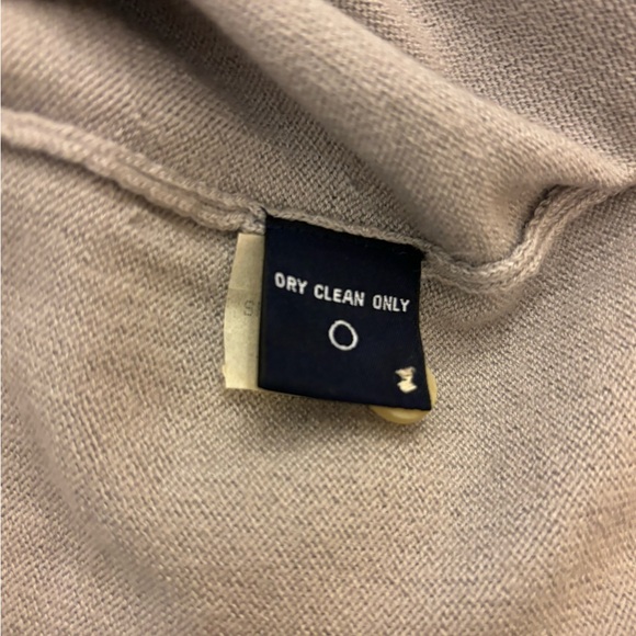 Cutter Buck Y2K Sample Wool Silk Knit Sweater Top Light Neutral Minimalist Boho - Picture 8 of 12